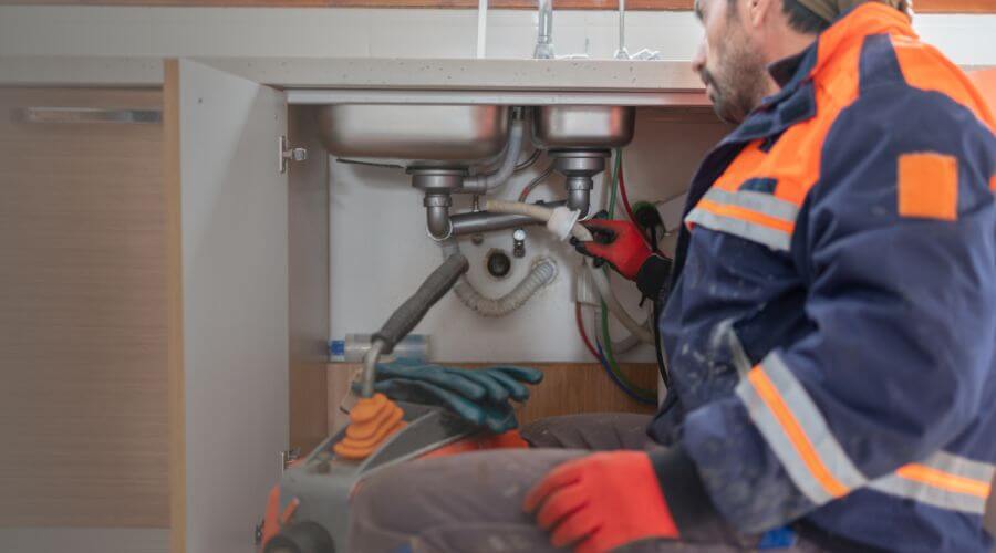 Professional slab leak plumber services in River Pines, CA
